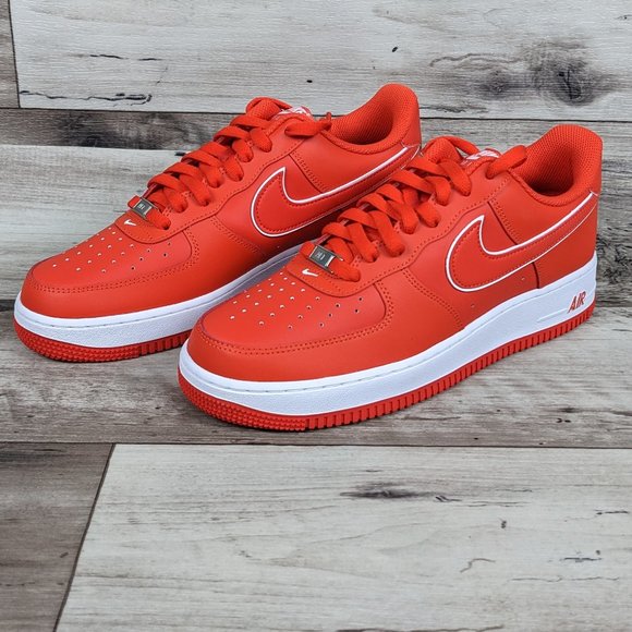 Nike* Air Force 1 \'07 Low‎ Picante Red DV0788-600 Sneaker~ Size 10 (NWT) main image 4